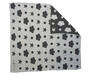 Arrullo-mantita Lorena Canals Algod�n Italiano Gris/Gris
